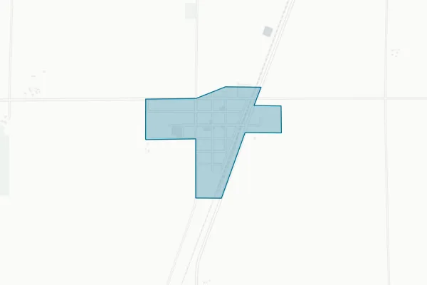 Town of Peetz — detail map