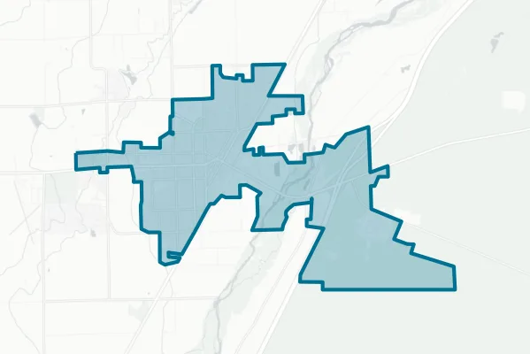 City of Sterling — detail map