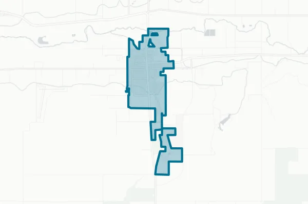 City of Lamar — detail map