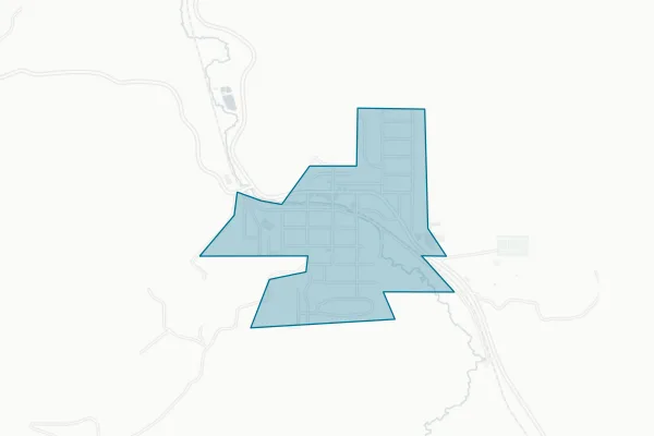 Town of Oak Creek — detail map
