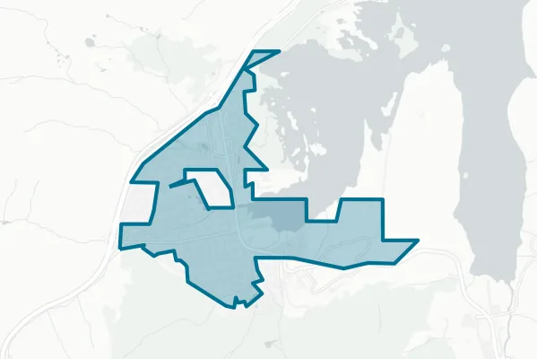 Town of Frisco — detail map