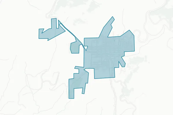 City of Cripple Creek — detail map