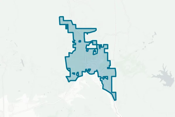 City of Woodland Park — detail map