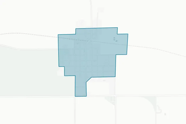 Town of Eckley — detail map
