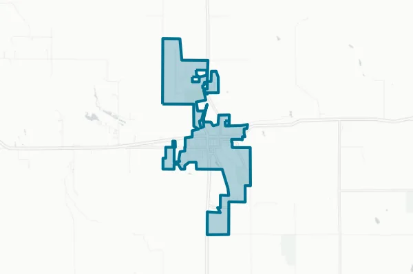 City of Wray — detail map