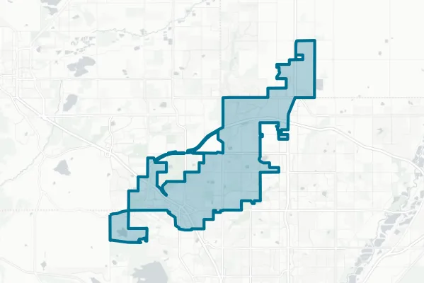 City and County of Broomfield — detail map