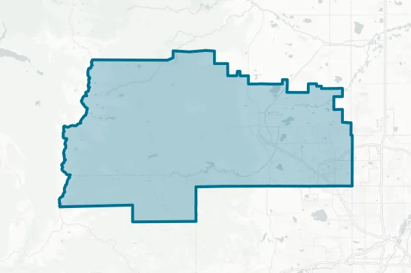 Boulder Valley School District Re-2 — detail map