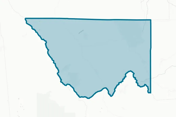 Custer County — detail map