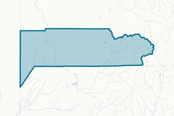 Dolores County Colorado — detail map