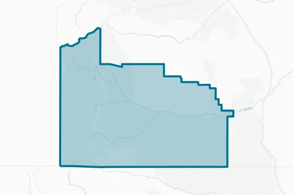 Primero Reorganized School District Number 2 — detail map
