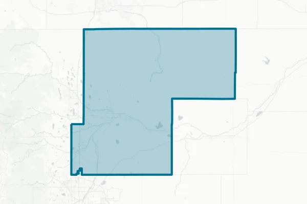 Weld County School District Re-1 — detail map