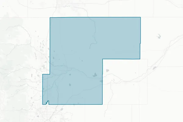 Weld County School District Re-8 — detail map