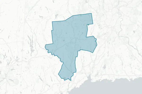 Town of Thomaston — detail map