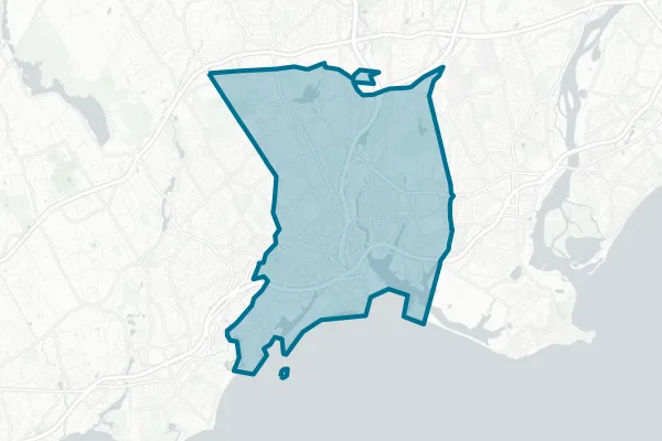 City of Bridgeport — detail map