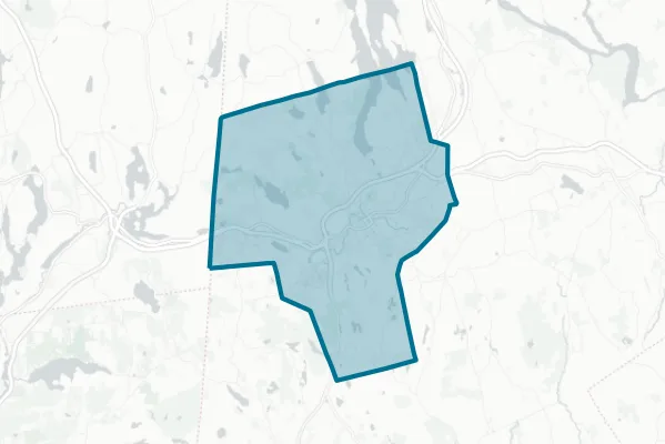 City of Danbury — detail map