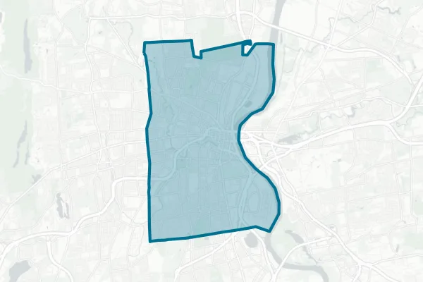 City of Hartford — detail map