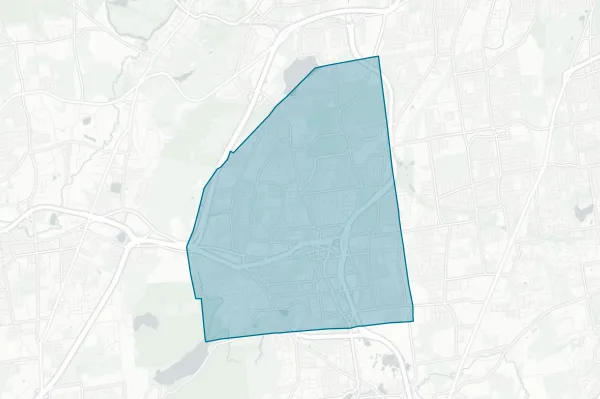 City of New Britain — detail map