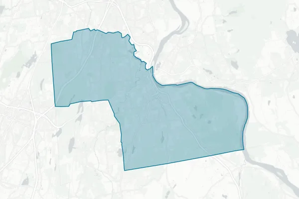 City of Middletown — detail map