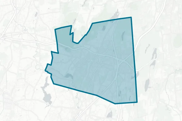 City of Meriden — detail map