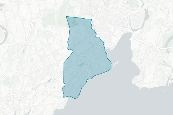 City of West Haven — detail map
