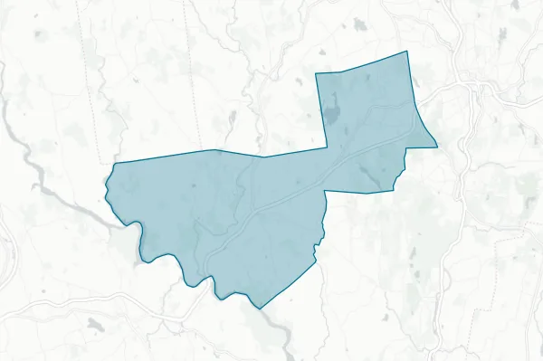 Pomperaug Regional School District #15 — detail map