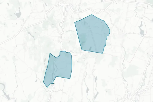 Regional School District No. 16 — detail map