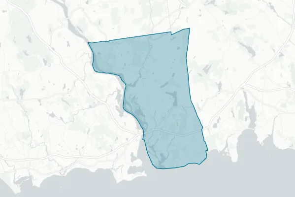 Lyme-old Lyme Regional School District No. 18 — detail map