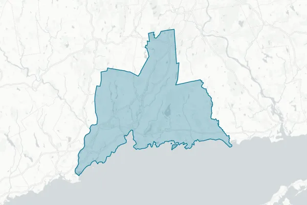 First Fire Taxation District, City of West Haven — detail map