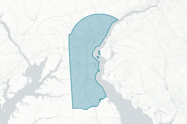 New Castle County — detail map