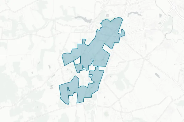 Town of Camden — detail map