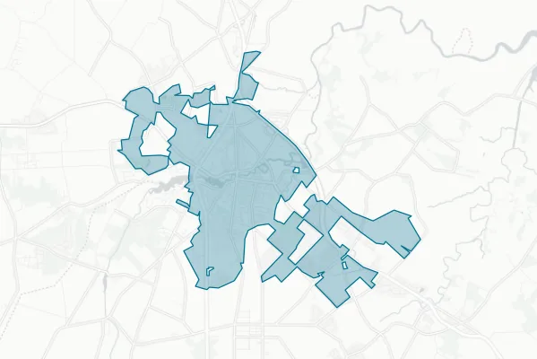 City of Milford — detail map