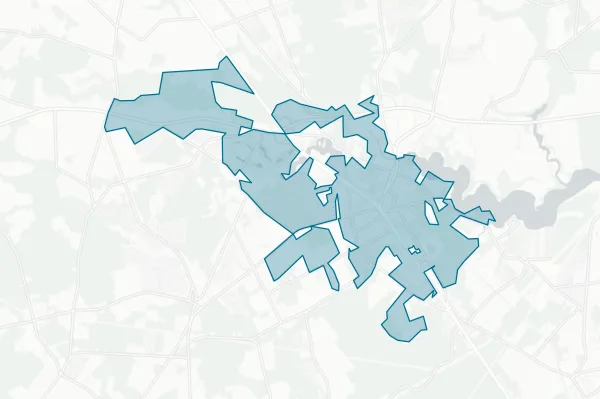 Town of Millsboro — detail map
