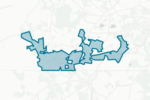 Town of Selbyville — detail map