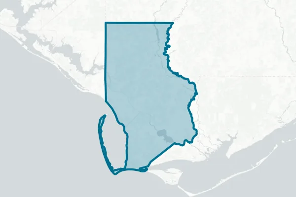 Gulf County — detail map