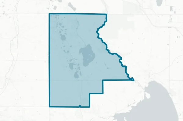 Highlands County — detail map
