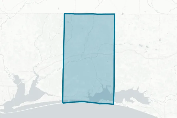 Okaloosa County — detail map