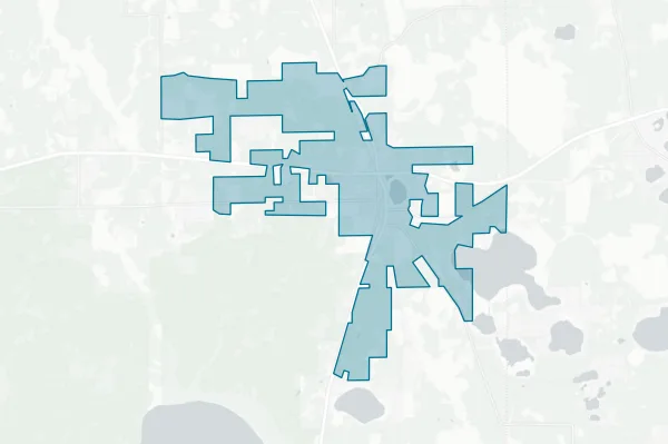 City of Hawthorne — detail map