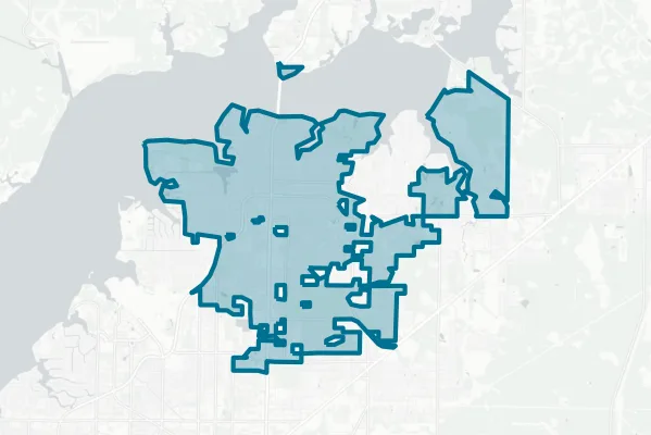 City of Lynn Haven — detail map