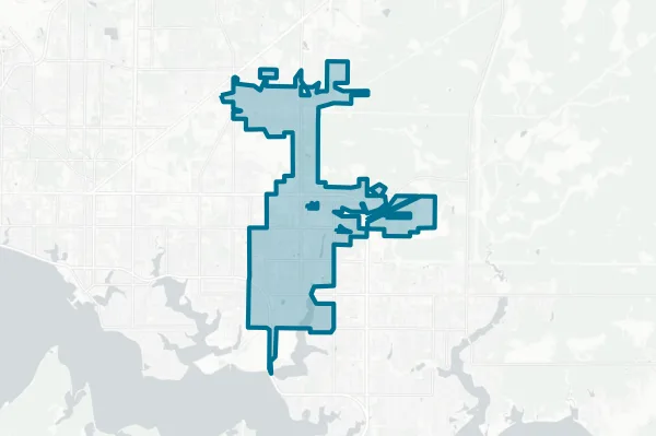 City of Springfield — detail map