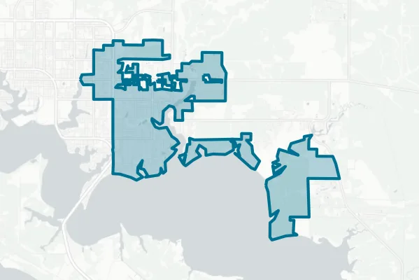 City of Callaway — detail map