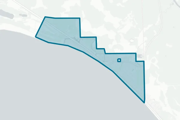 City of Mexico Beach — detail map