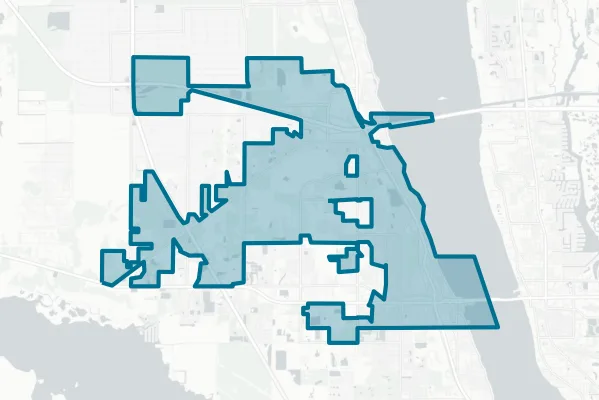 City of Cocoa — detail map