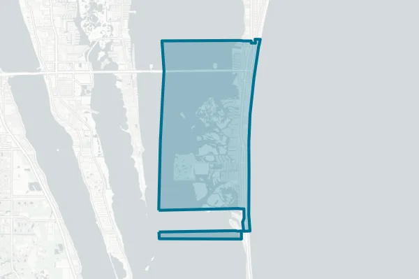 City of Cocoa Beach — detail map