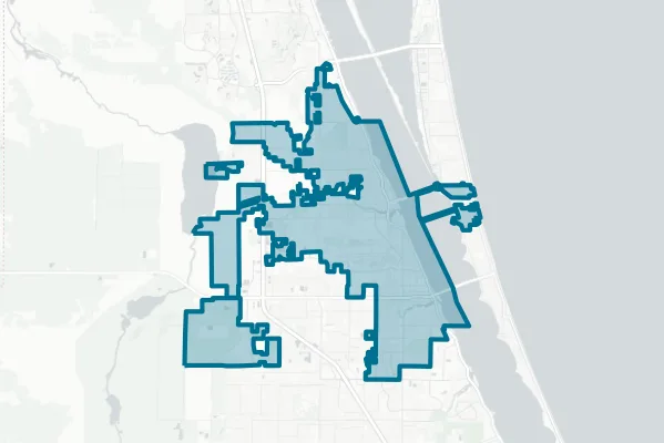 City of Melbourne — detail map