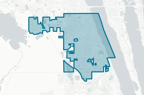 City of Rockledge — detail map