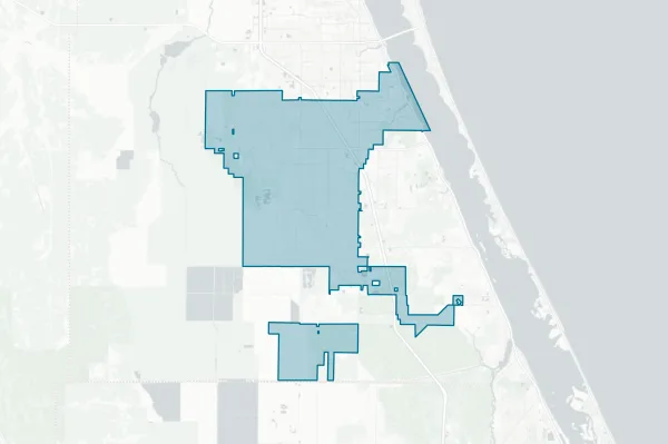 City of Palm Bay — detail map