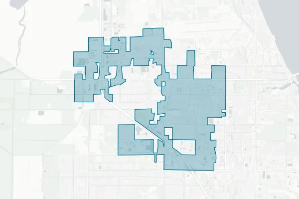 City of West Melbourne — detail map