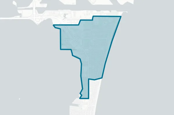 City of Cape Canaveral — detail map