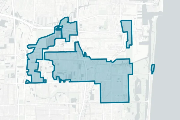 City of Dania Beach — detail map