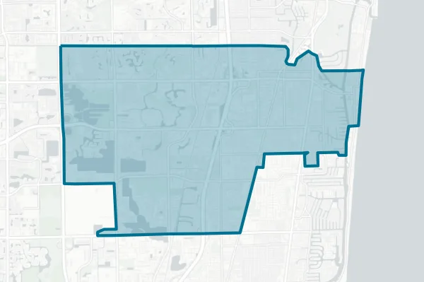 City of Deerfield Beach — detail map